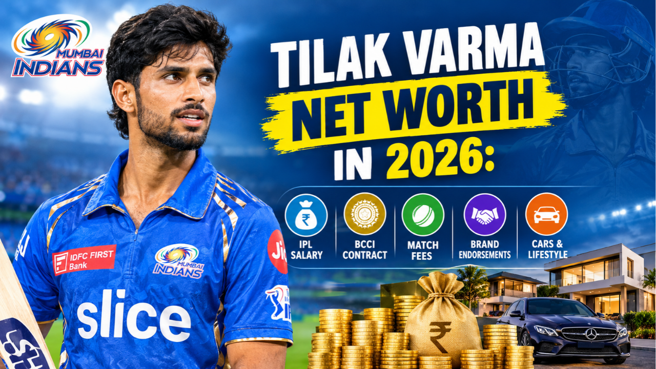 Tilak Varma Net Worth in 2026: